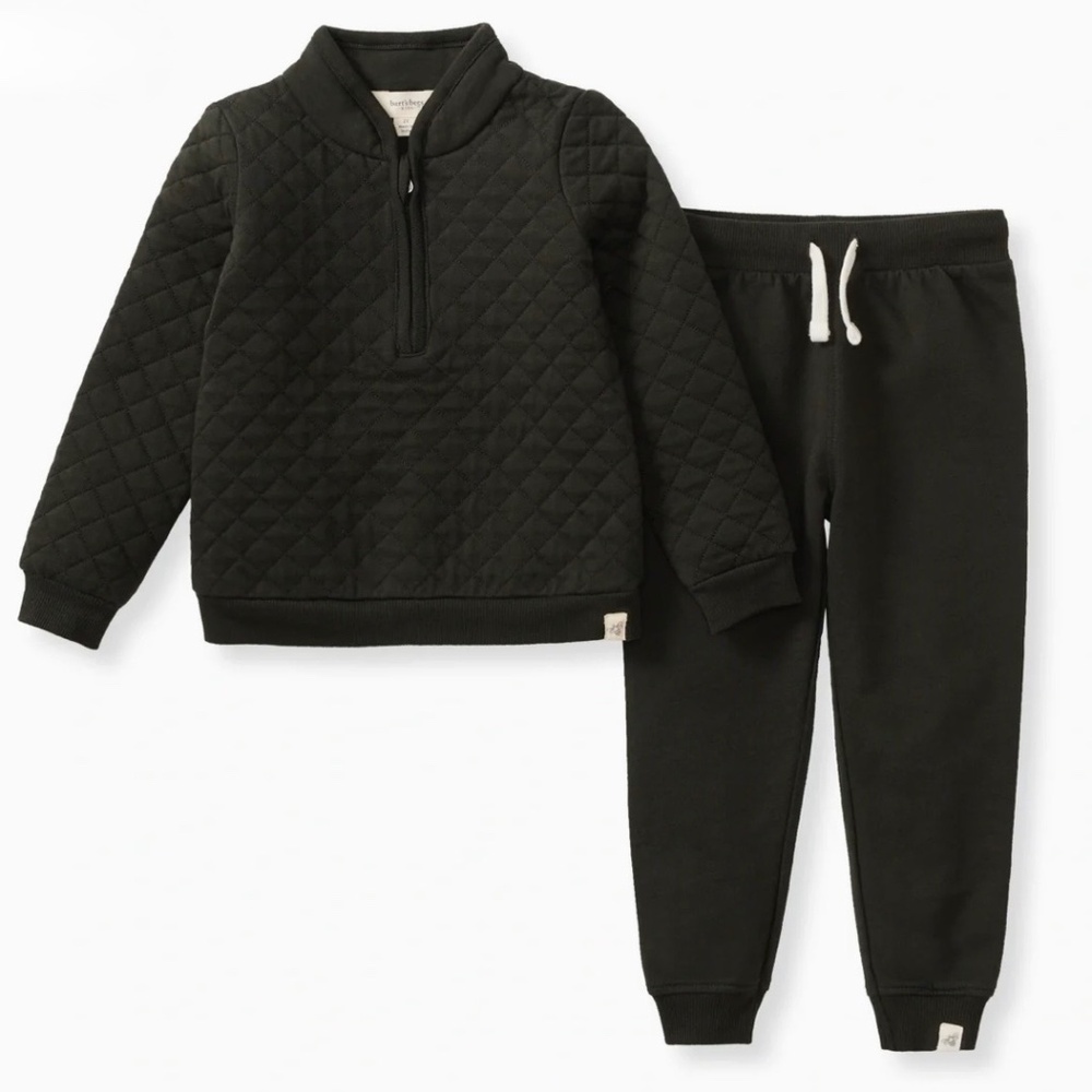 Quilted Organic Cotton Top & Pants Set